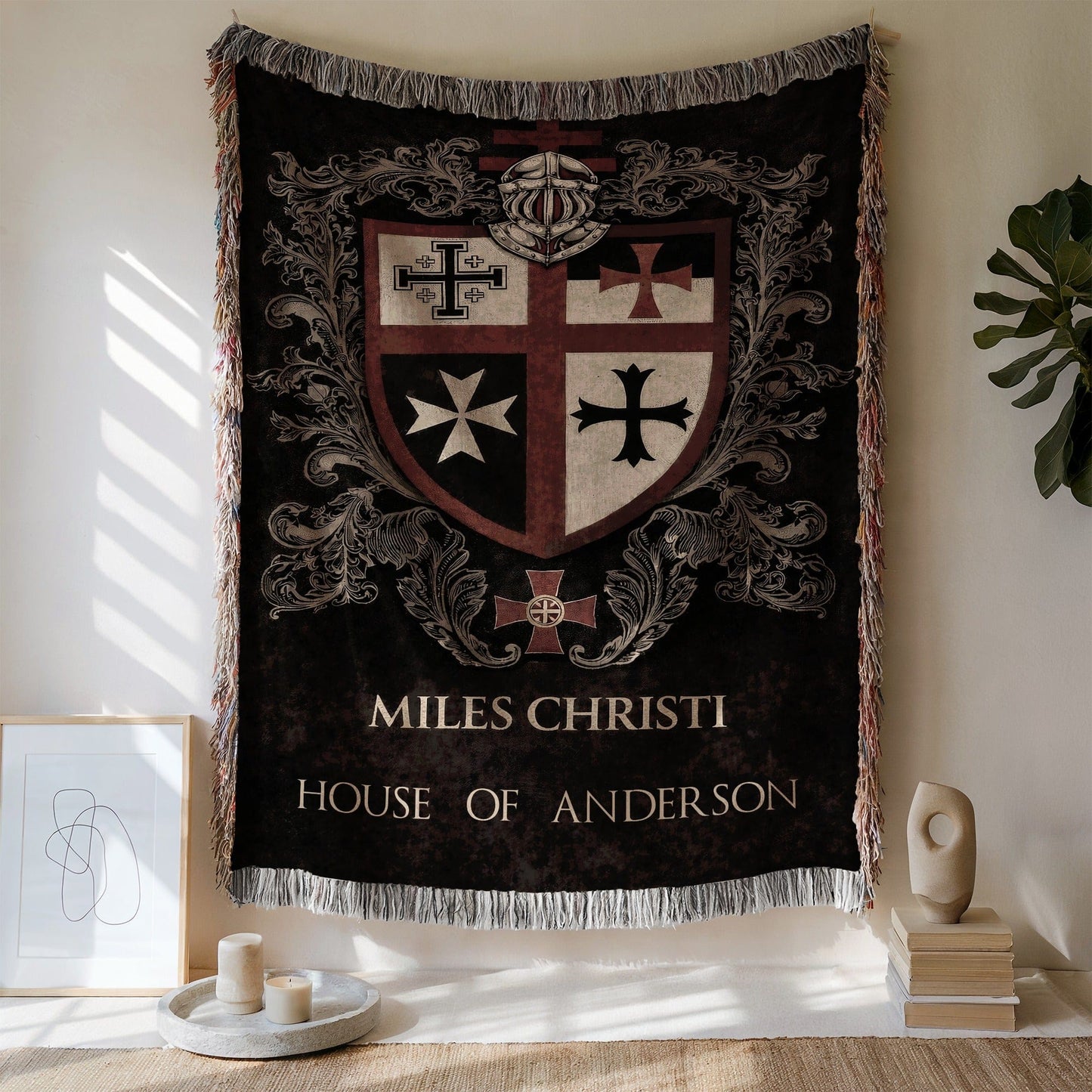 Miles Christi House of Anderson decorative hanging tapestry