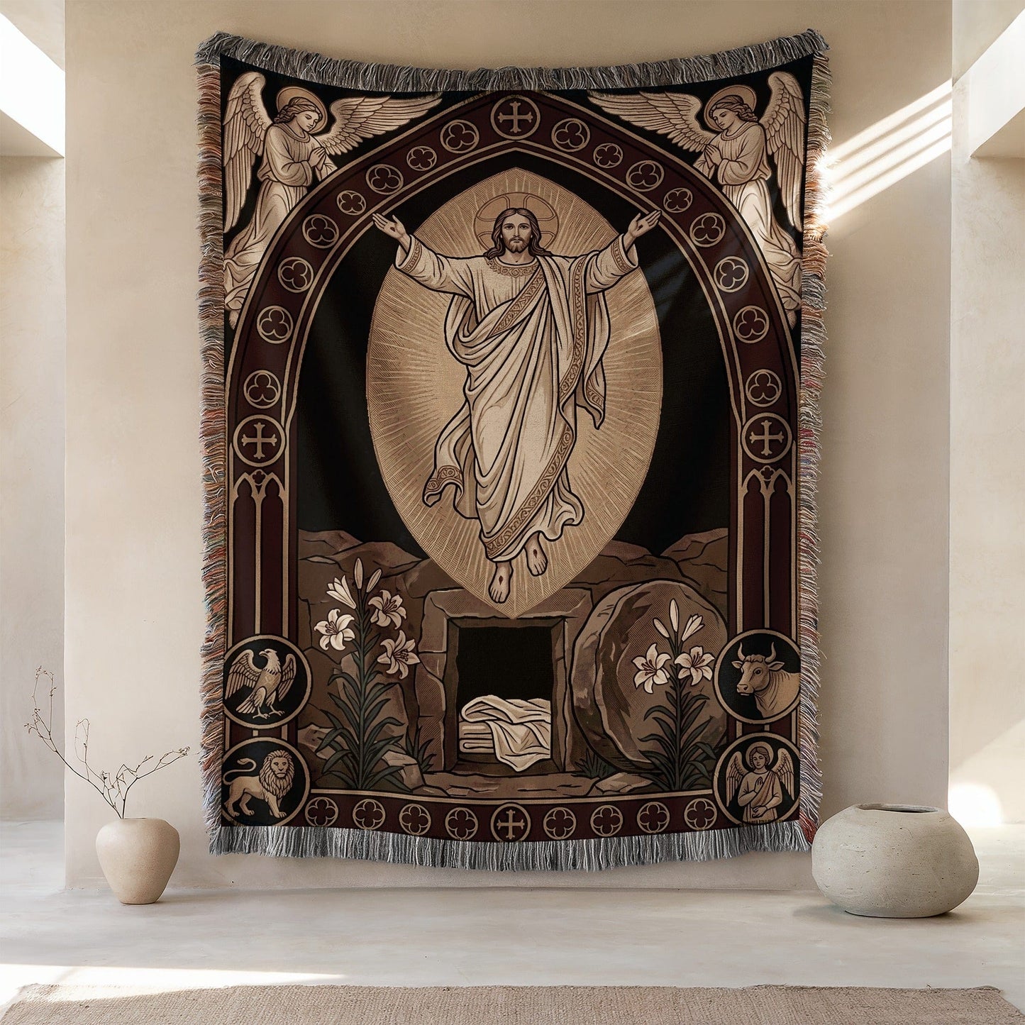 Stunning Religious Artwork Depicting Jesus Resurrection