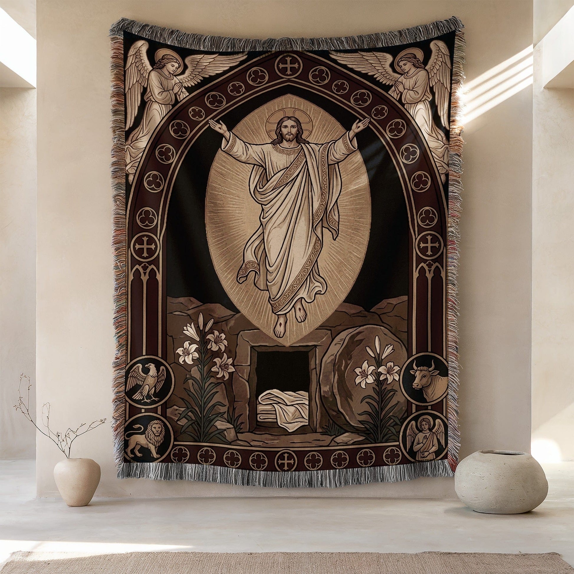 Stunning Religious Artwork Depicting Jesus Resurrection