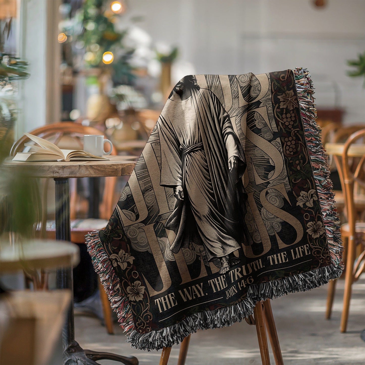 The Way The Truth The Life Jesus Blanket