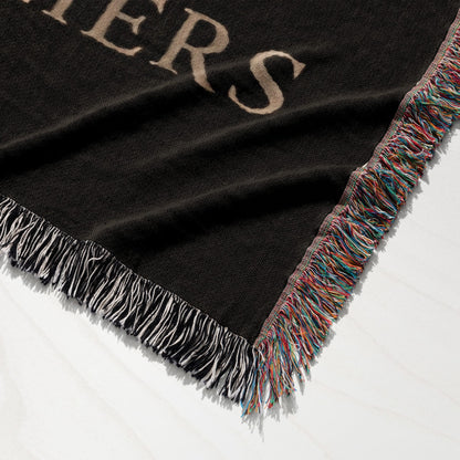 CalmNestStyle Order of Saint John Woven Blanket – Hospitaller Cross jacquard woven blanket