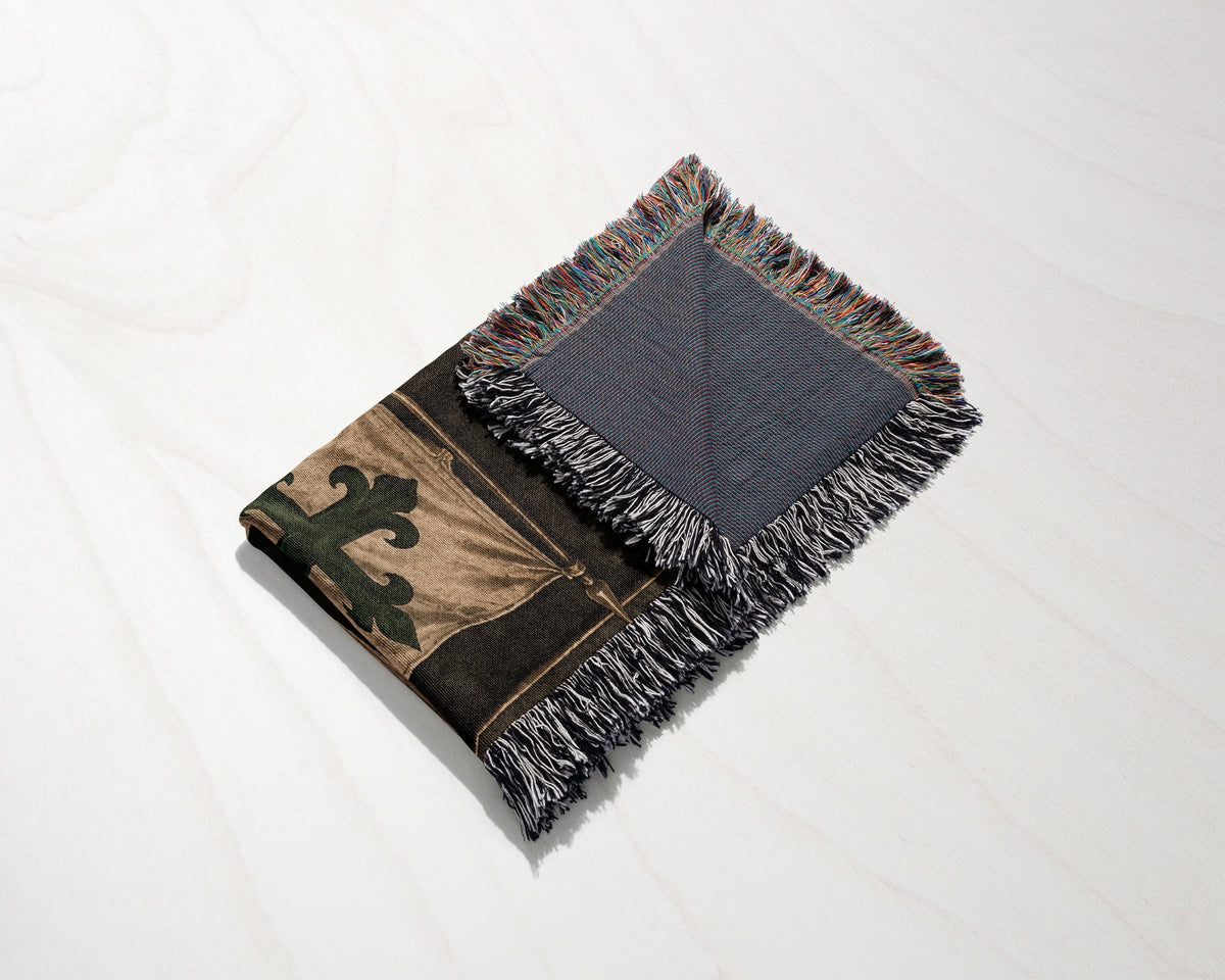 MyDesigns Order of Alcántara I The Standard at the Bridge jacquard woven blanket