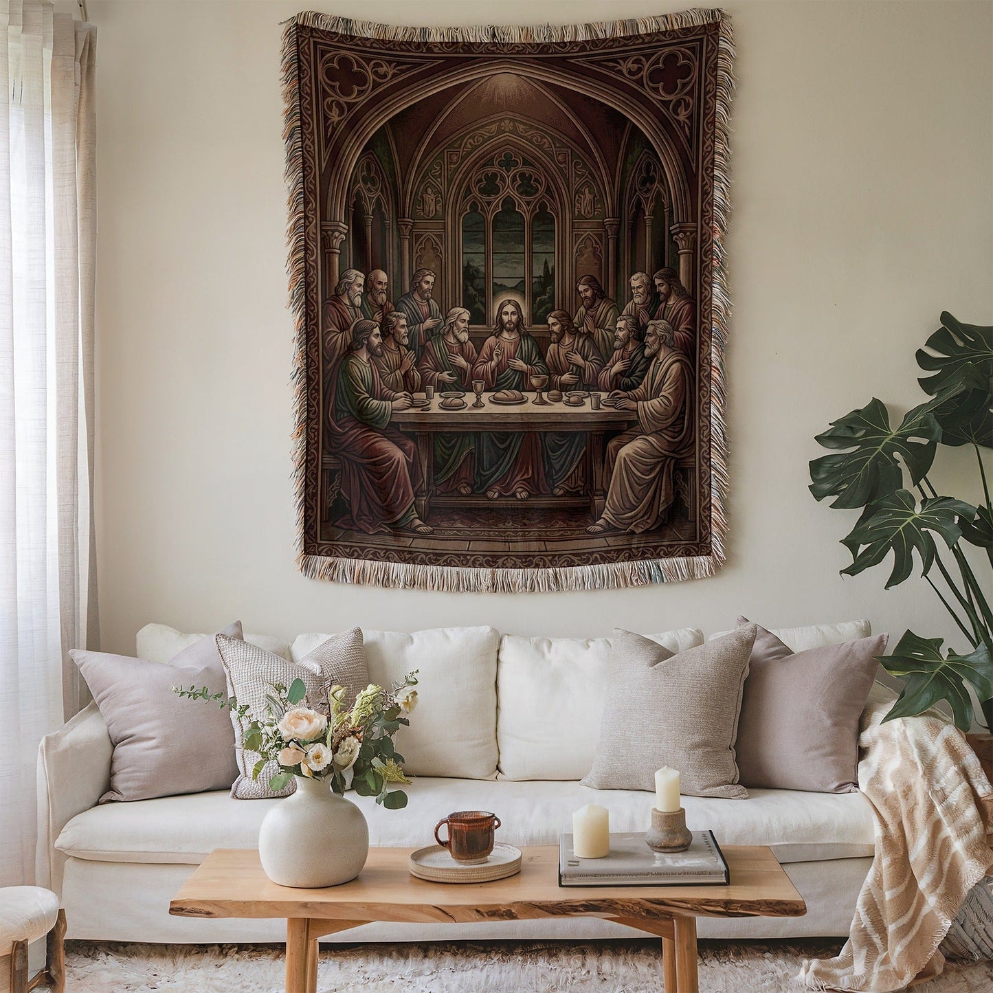 The Last Supper Wall Tapestry Art Decor