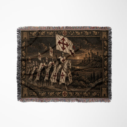 MyDesigns The Great Banner and the Host jacquard woven blanket