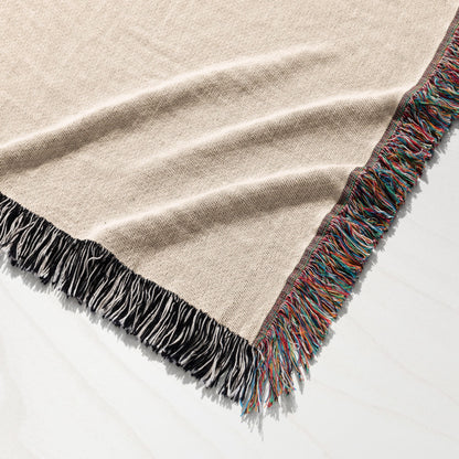 CalmNestStyle Christian Flag Woven Blanket jacquard woven blanket