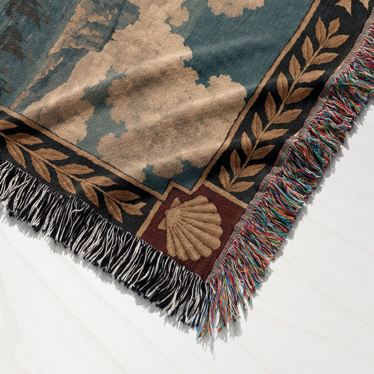 CalmNestStyle Knights of Malta Defending the Fortress Woven Blanket jacquard woven blanket