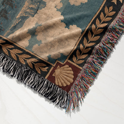 CalmNestStyle Knights of Malta Defending the Fortress Woven Blanket jacquard woven blanket