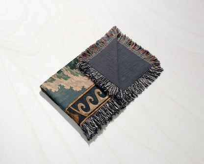 CalmNestStyle Moses and the Exodus Crossing jacquard woven blanket