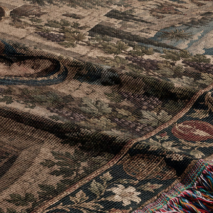 CalmNestStyle The Three Kings jacquard woven blanket