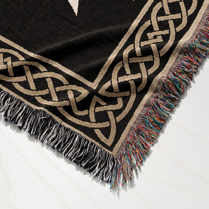 MyDesigns Medieval Tapestry Blanket – Order of Santiago & Crusader Orders Woven Throw jacquard woven blanket