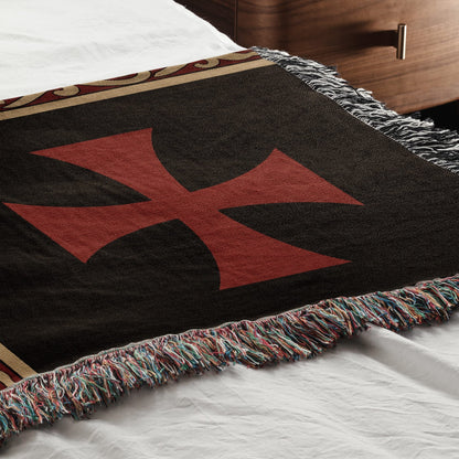 MyDesigns Ancient Orders I Night jacquard woven blanket