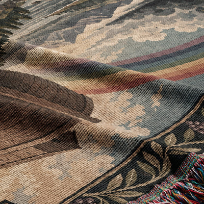 CalmNestStyle Noahs Ark Covenant After the Flood jacquard woven blanket
