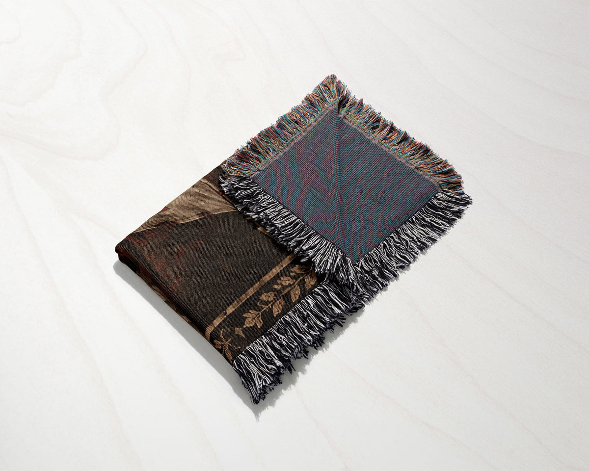 MyDesigns Baldwin IV I King of Jerusalem at Sunset jacquard woven blanket