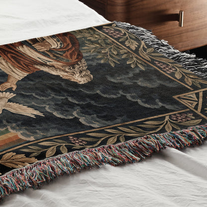 CalmNestStyle Noahs Ark Covenant After the Flood jacquard woven blanket