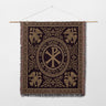 Regal Imperial Byzantine Faith Woven Blanket