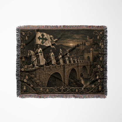MyDesigns Order of Alcántara I The Standard at the Bridge jacquard woven blanket