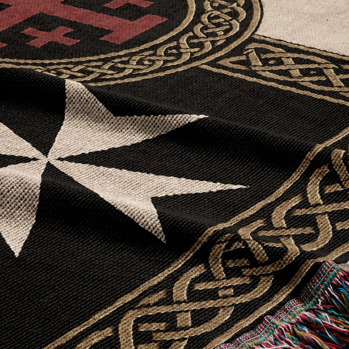 MyDesigns Medieval Wall Hanging – Order of Calatrava & Crusader Knights Woven Blanket jacquard woven blanket