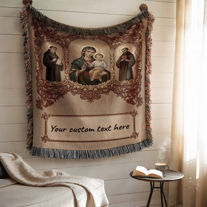 Personalized Religious Tapestry Wall Hanging Decor