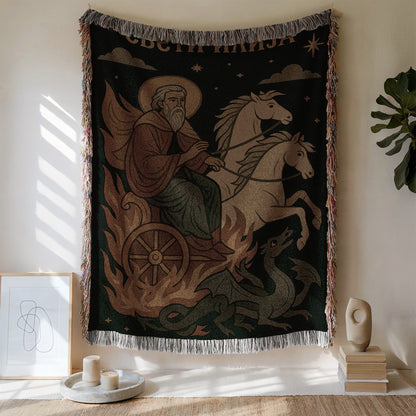 Handcrafted Mythical Journey Decorative Tapestry