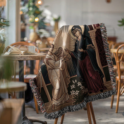 Religious Icon Tapestry Throw Blanket Decorative item