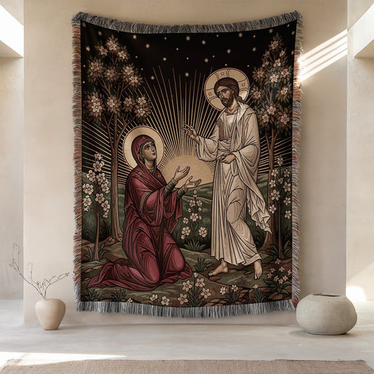 Religious Art Depicting Sacred Scene Tapestry Product
