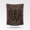 Sacred Benedict Medal Heritage Woven Blanket