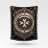 Sigillum Hospitalis Sancti Ioannis Maltese Cross Woven Blanket