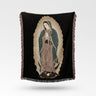 Radiant Guadalupe Woven Faith Blanket