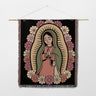 Guadalupe Divine Bloom Woven Faith Blanket