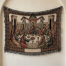 Personalized Mystical Supper Horizontal Tapestry - Custom Name