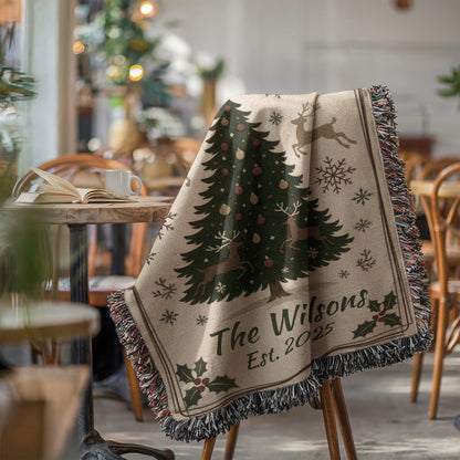 The Wilsons Est. 2025 Personalized Blanket