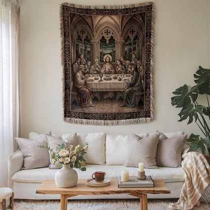 The Last Supper Wall Hanging Art Religious Tapestry