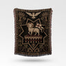 Sacred Lamb & Dove Woven Blanket