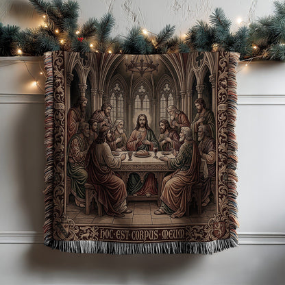 The Last Supper Jesus and Disciples Tapestry Product