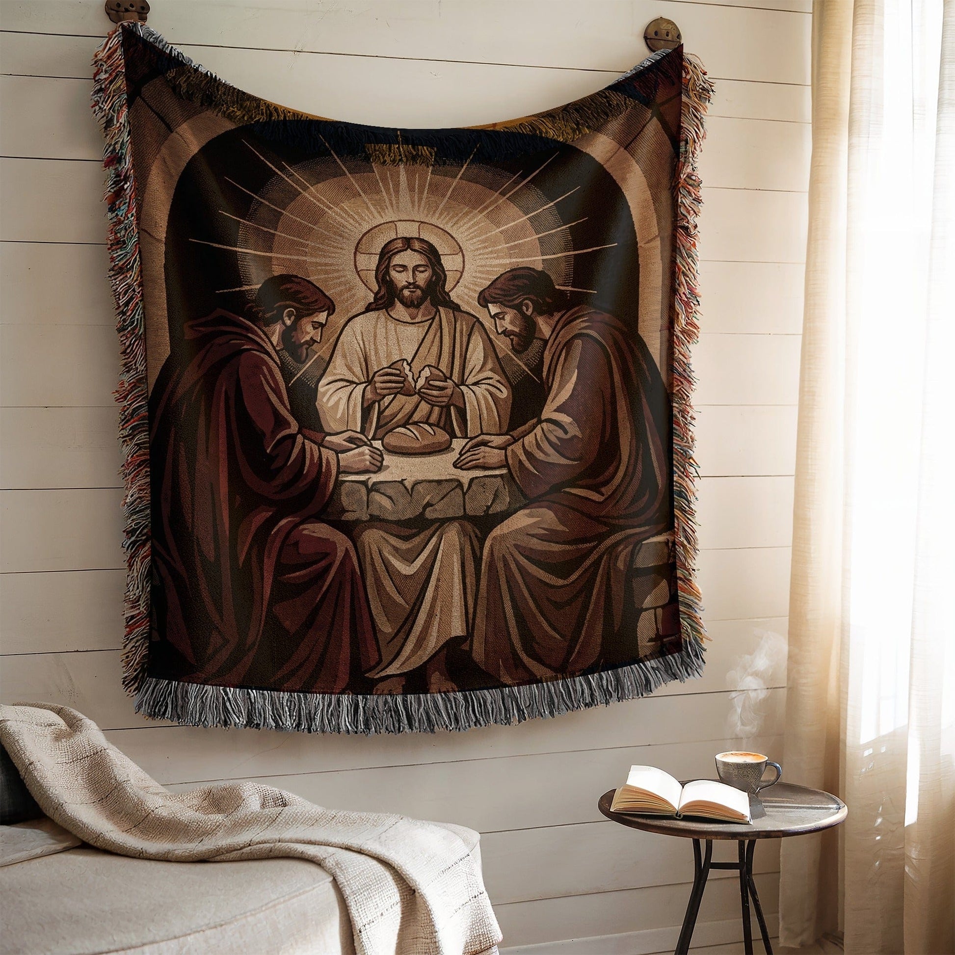 Last Supper Scene Decorative Wall Hanging Tapestry