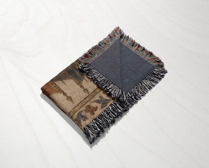 CalmNestStyle Baldwin IV Addresses His Army jacquard woven blanket