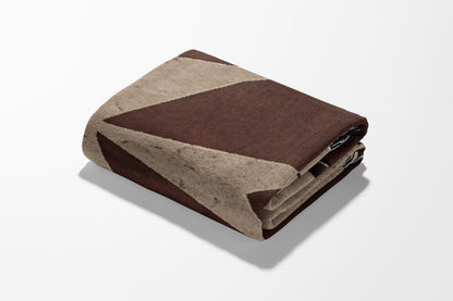 CalmNestStyle Hospitaller Order Fides Caritas Unitas Sepia Woven Blanket jacquard woven blanket