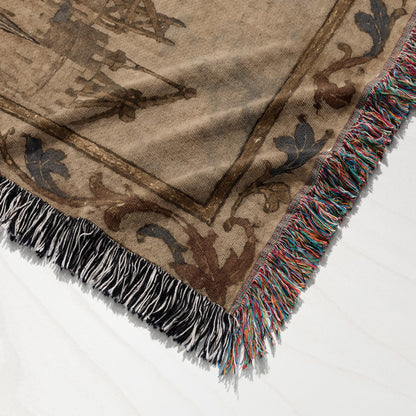 CalmNestStyle Baldwin IV Addresses His Army jacquard woven blanket