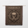 Death to the World Sacred Monastic Tapestry Wall Art