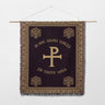 Regal Chi Rho Woven Faith Blanket