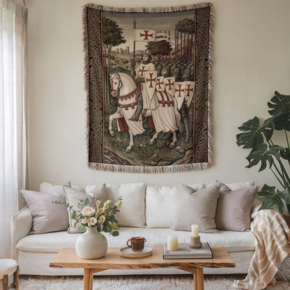 Knight and Horse Tapestry for Stylish Home Decor