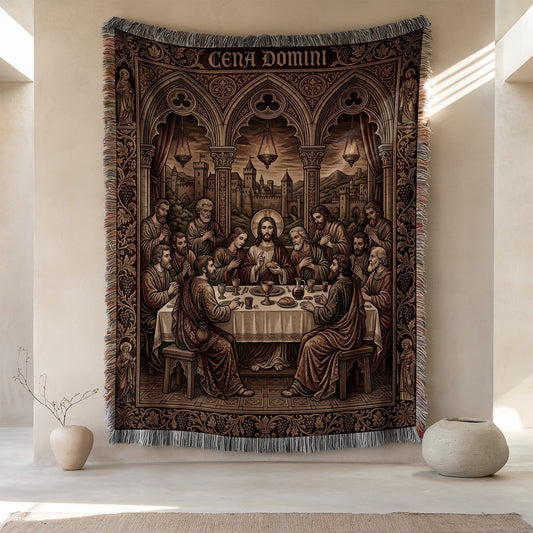 The Last Supper Artwork Woven Tapestry Wall Hanging