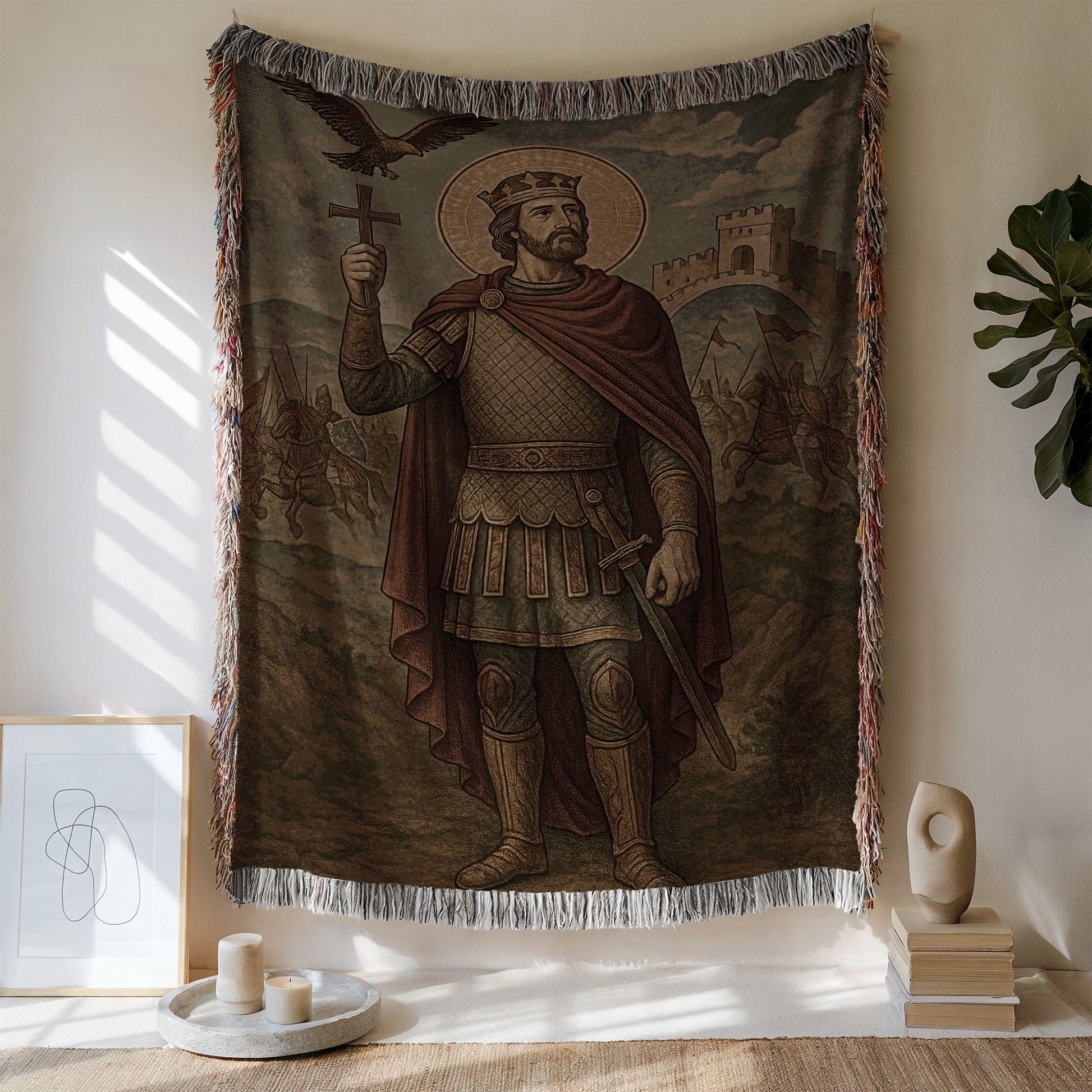 Medieval King Artwork Decorative Wall Hanging product