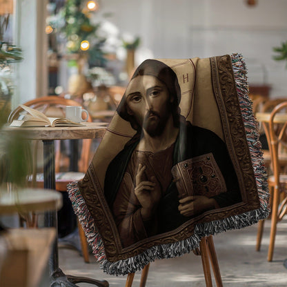 Religious Art Blanket Featuring Jesus Christ