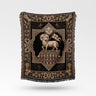 Divine Grace Ornate Lamb Woven Blanket