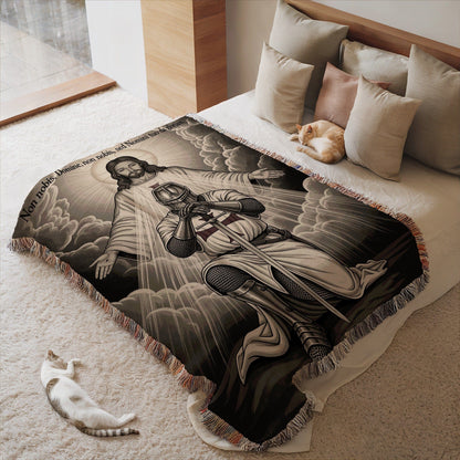 Non nobis Domine non nobis sed nomini tuo blanket