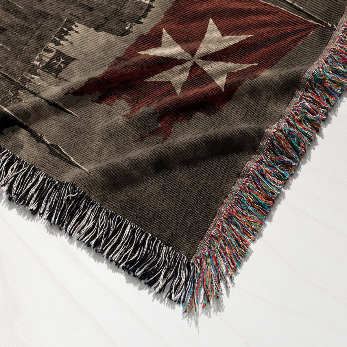 CalmNestStyle Knights of Malta Defending the Bastion Woven Blanket jacquard woven blanket