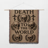 Death to the World Orthodox Tapestry with Monastic Symbols