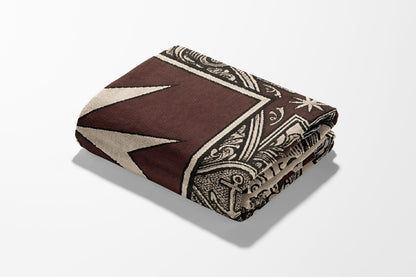 CalmNestStyle Hospitaller Order Fides Caritas Unitas Knights Woven Blanket jacquard woven blanket