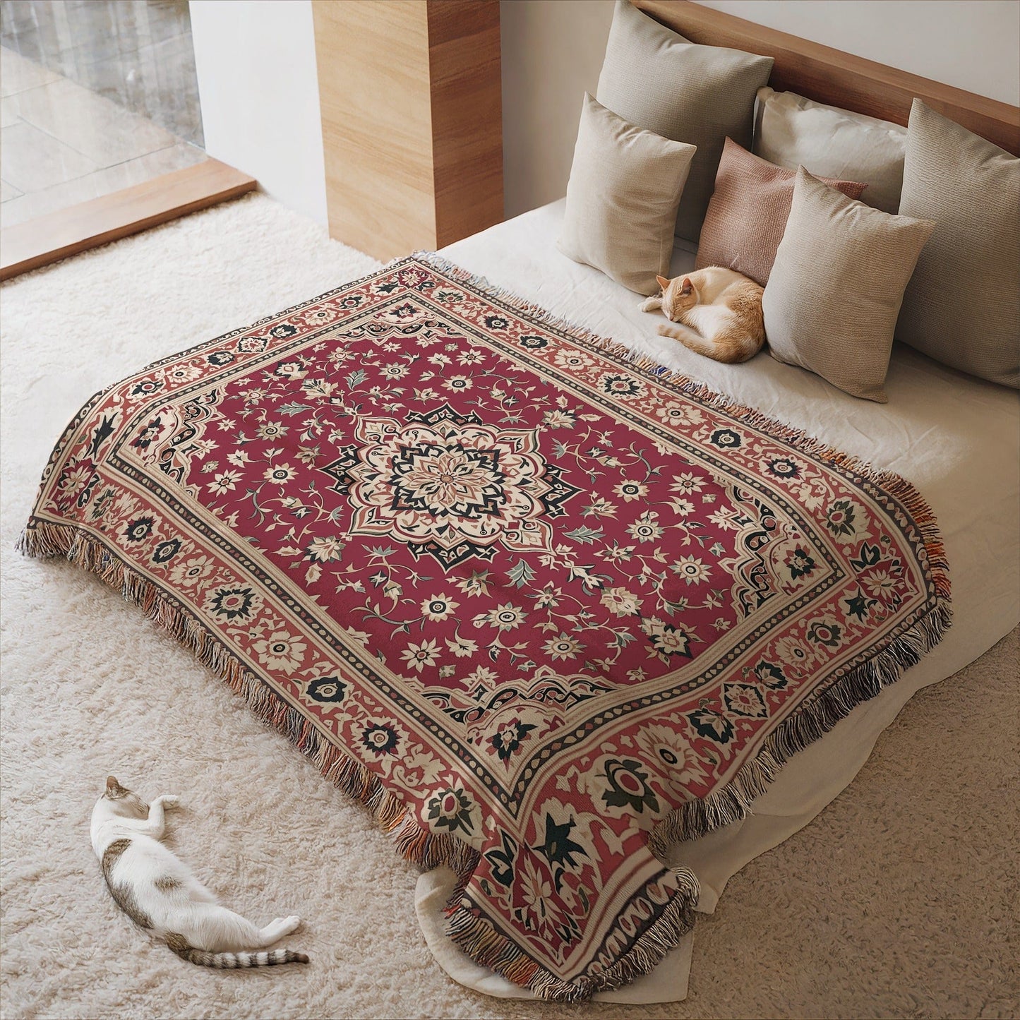 Cozy Ornate Design Bedding for Comfy Home Spaces